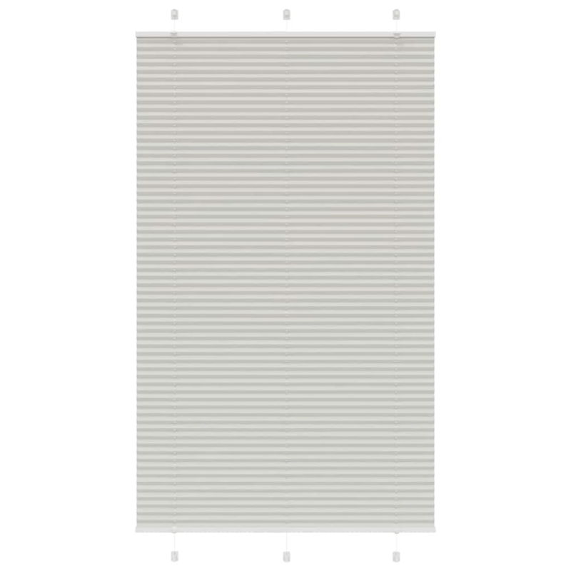 vidaXL kroku žalūzija gaiši pelēka 120x200 cm auduma platums 119,4 cm