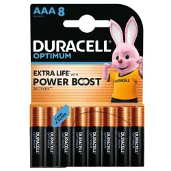 Duracell Optimum AAA 8tk.