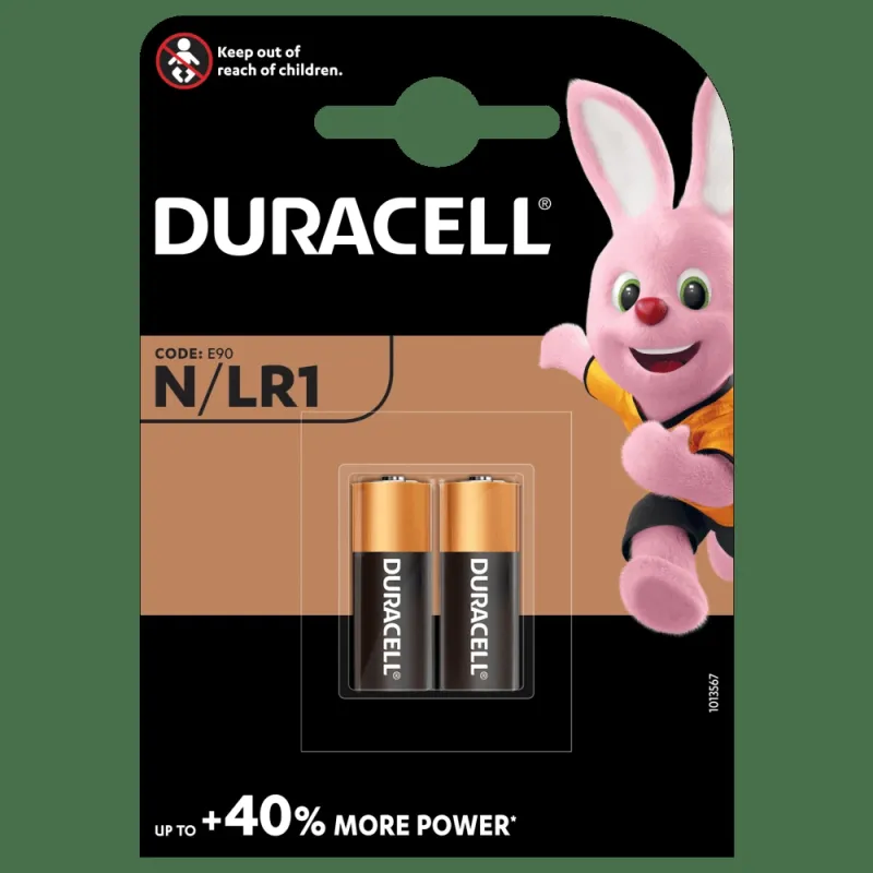 Duracell sārma baterija N-LR1 1.5V 2 gab.
