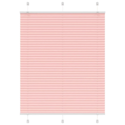 vidaXL kroku žalūzija rozā 105x150 cm auduma platums 104,4 cm