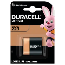 Duracell ličio baterija DL223 ,CR-P2, 6V 1 vnt.