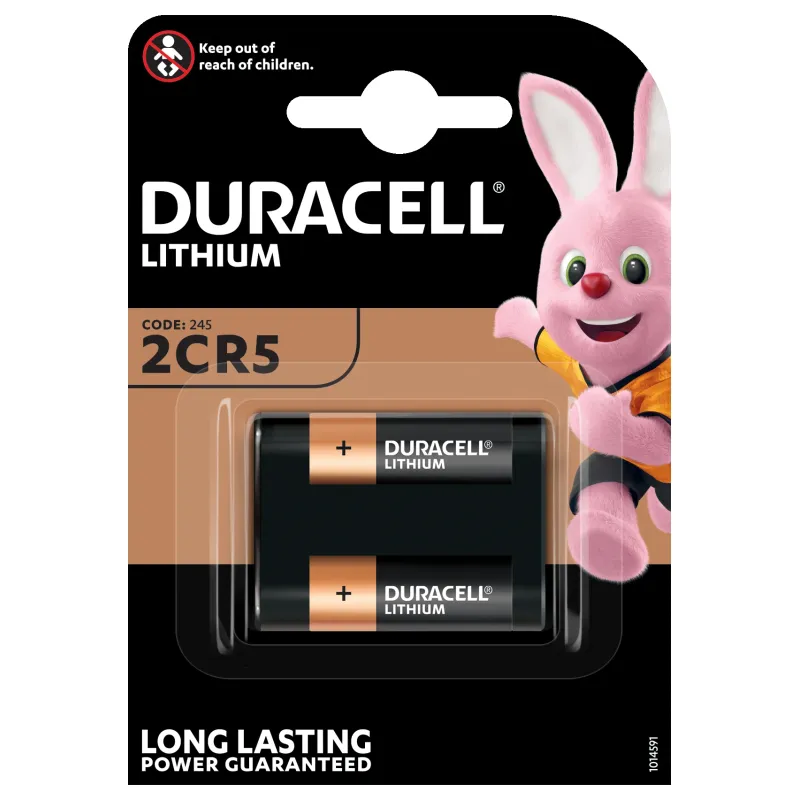 Duracell litija baterija DL 245 ,2CR5, 6V 1 gab.