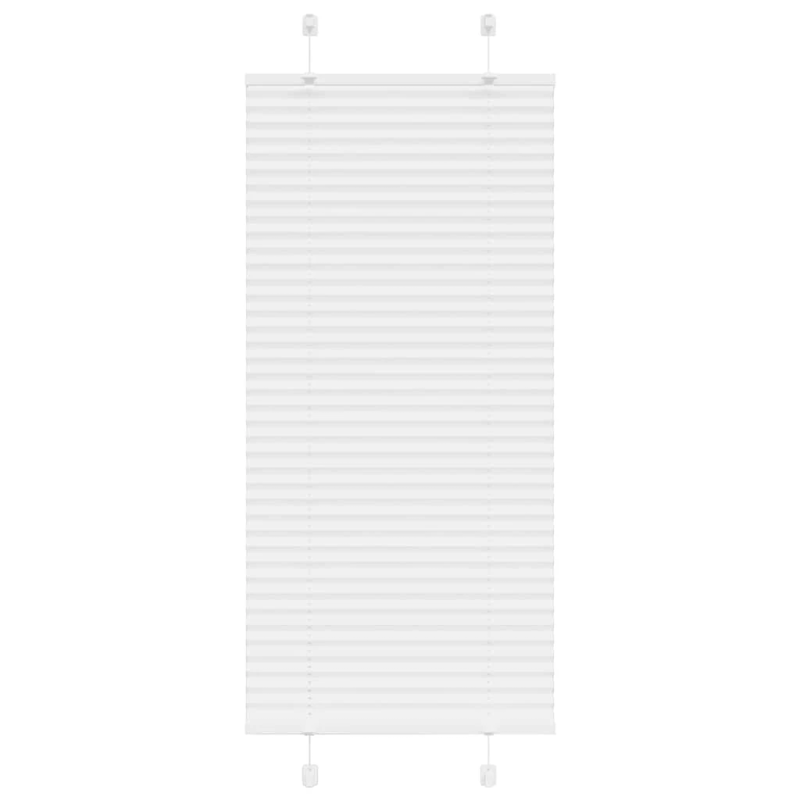 vidaXL kroku žalūzija balta 65x100 cm auduma platums 64,4 cm