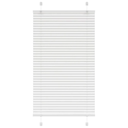 vidaXL kroku žalūzija balta 80x100 cm auduma platums 79,4 cm