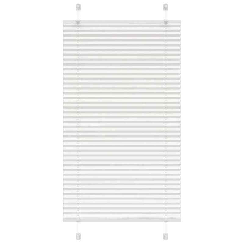 vidaXL kroku žalūzija balta 80x100 cm auduma platums 79,4 cm