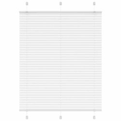 vidaXL kroku žalūzija balta 105x100 cm auduma platums 104,4 cm