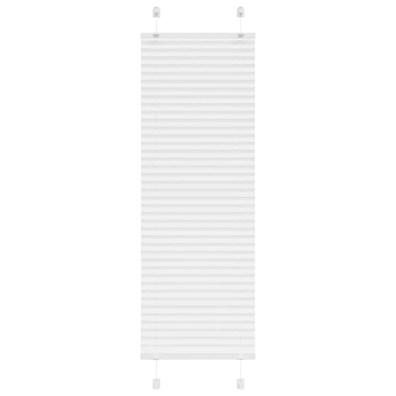 vidaXL kroku žalūzija balta 45x150 cm auduma platums 44,4 cm