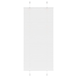 vidaXL kroku žalūzija balta 65x150 cm auduma platums 64,4 cm