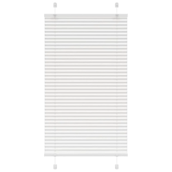 vidaXL Plisēta žalūzija balta 70x150 cm auduma platums 69,4 cm