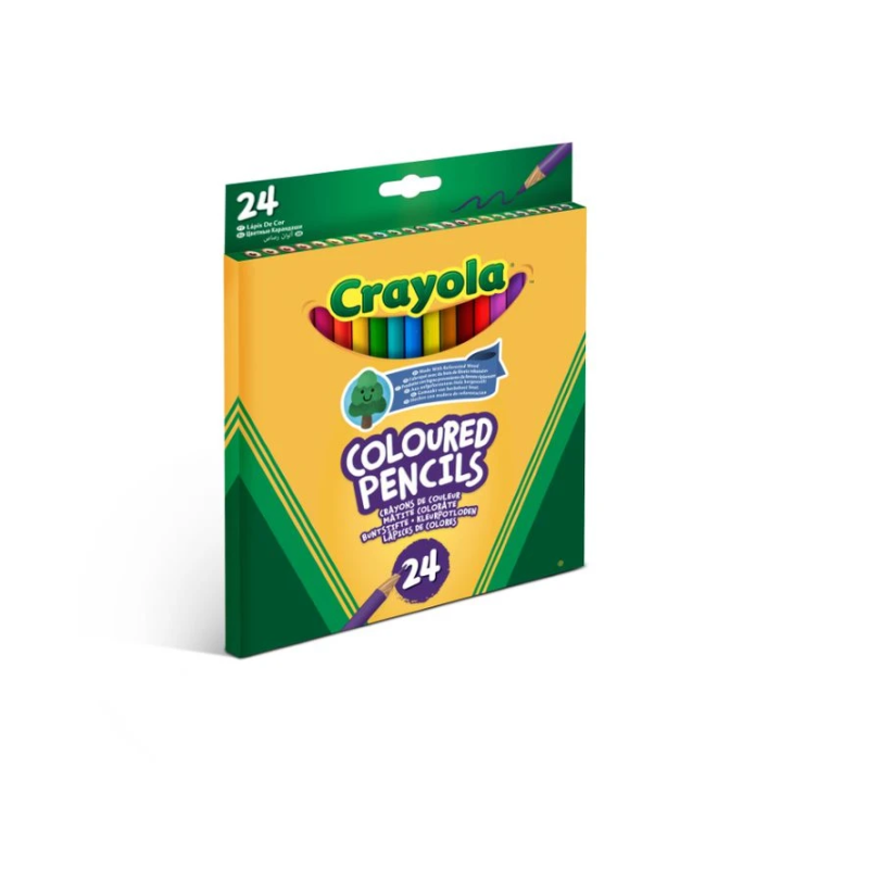 CRAYOLA 24 Krāsu zīmuļi