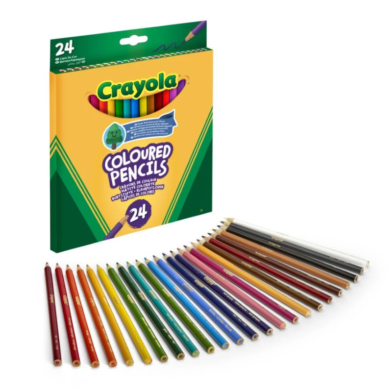 CRAYOLA 24 Krāsu zīmuļi