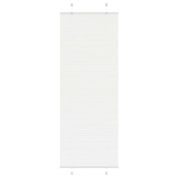 vidaXL kroku žalūzija balta 75x200 cm auduma platums 74,4 cm