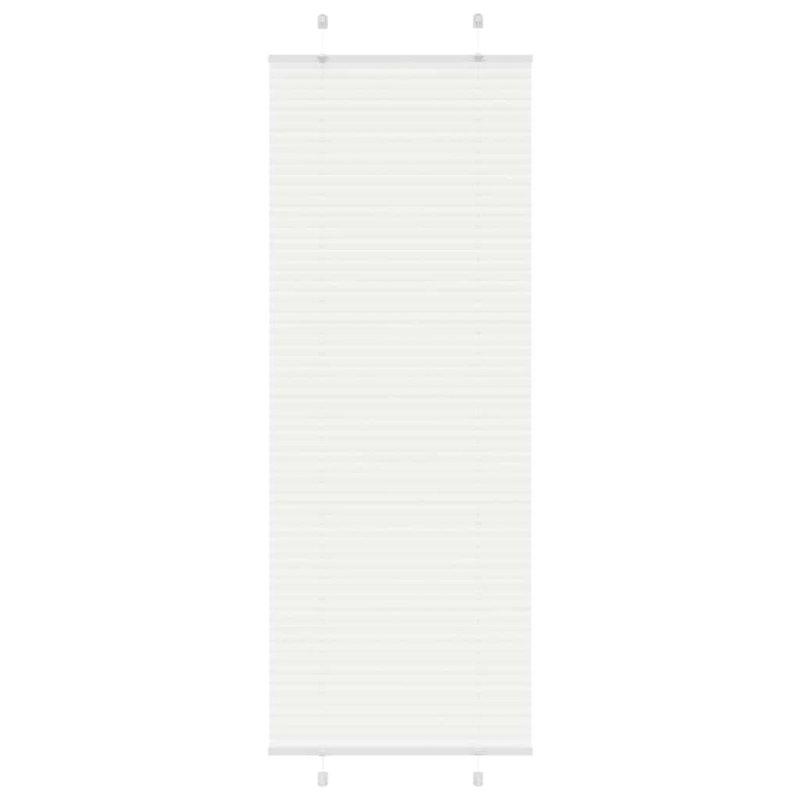 vidaXL kroku žalūzija balta 80x200 cm auduma platums 79,4 cm