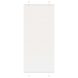 vidaXL kroku žalūzija balta 85x200 cm auduma platums 84,4 cm