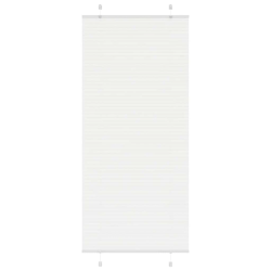 vidaXL plisēta žalūzija balta 90x200 cm auduma platums 89,4 cm