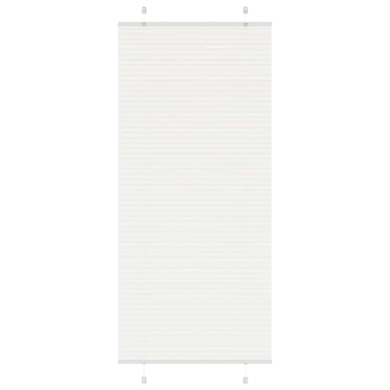 vidaXL kroku žalūzija balta 95x200 cm auduma platums 94,4 cm