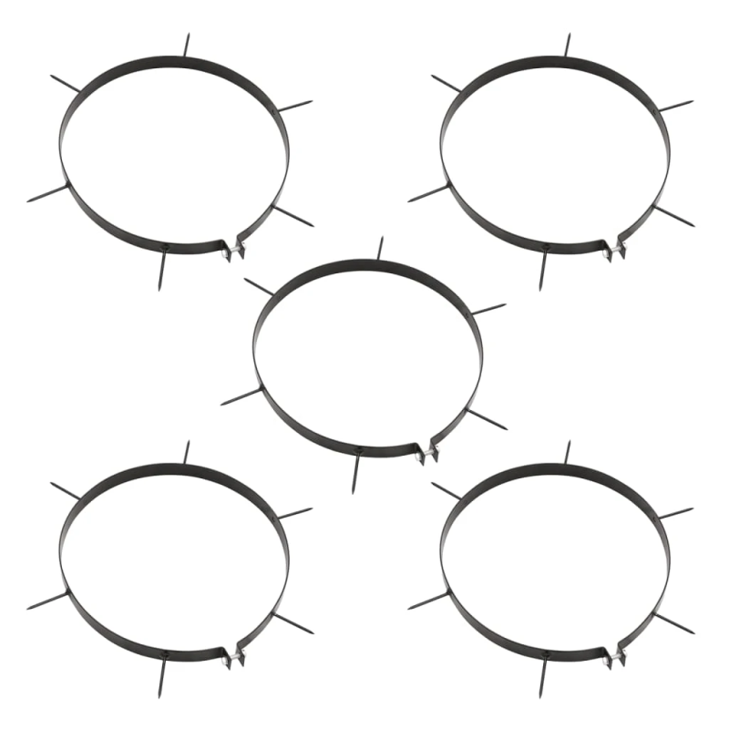 vidaXL zālāja rullis ar aeratoru, melns, 63 l, dzelzs un tērauds