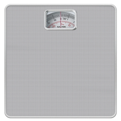 Salter 433 SFEU12 Mechanical Bathroom Scale Silver