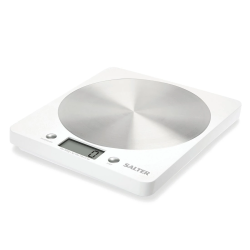 Salter 1036 WCFEU12 Disc Electronic Digital Kitchen Scales - White