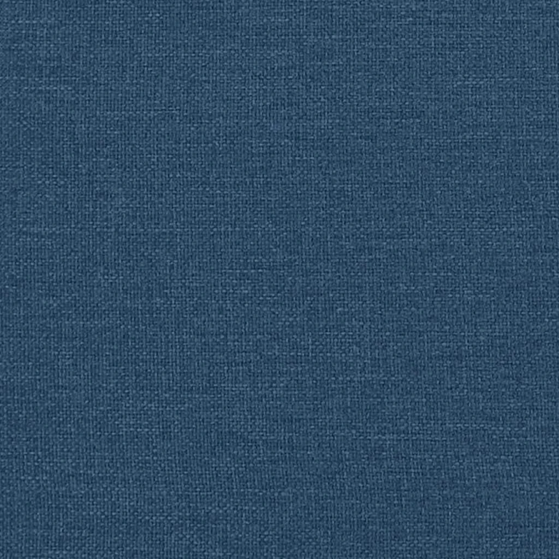 vidaXL šūpuļkrēsls ar kājsoliņu, zils audums