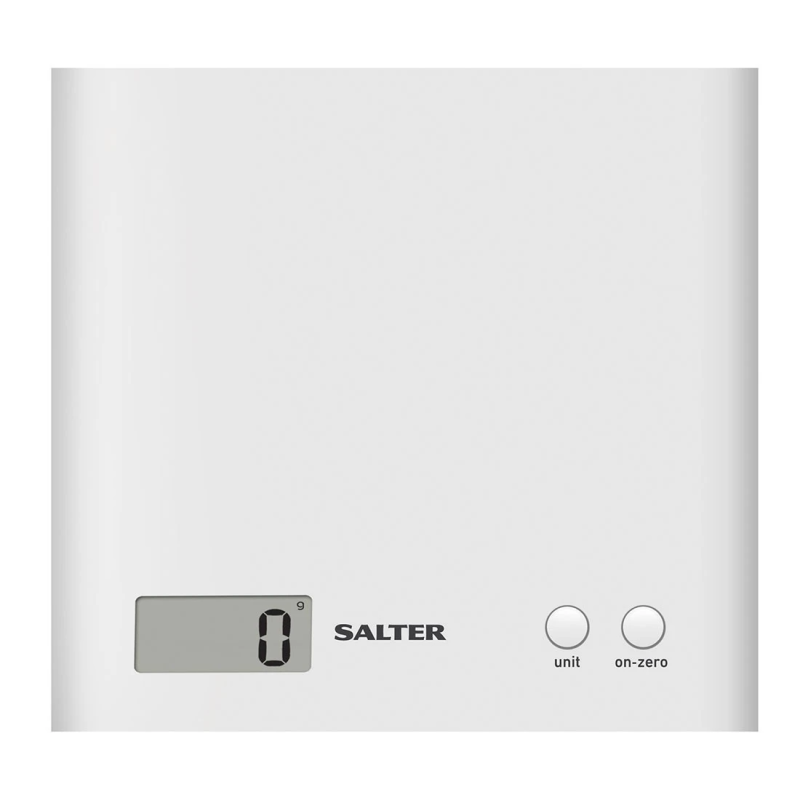 Salter 1066 WCFEU12 Arc Digital Kitchen Scale - White