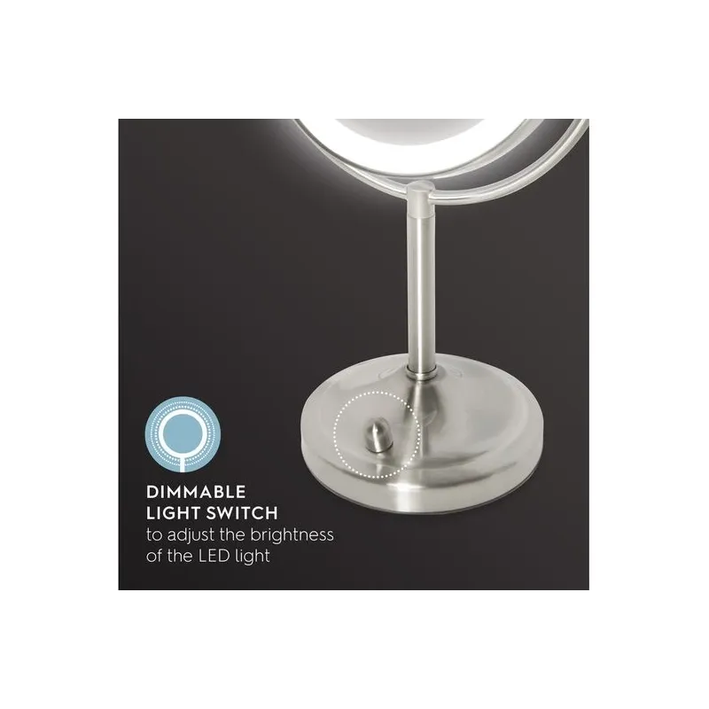 Homedics MIR-8150-EU Makeup Mirror with Led Illumination