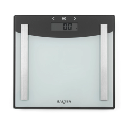 Salter 9137 SVWH3REU16 Silver White Glass Analyser Scale