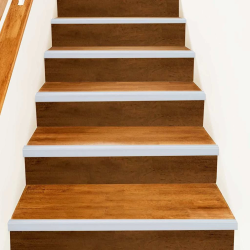 vidaXL Pakāpienu malu profili 30 pcs Sudraba 67 x 3 x 2 cm Alumīnijs