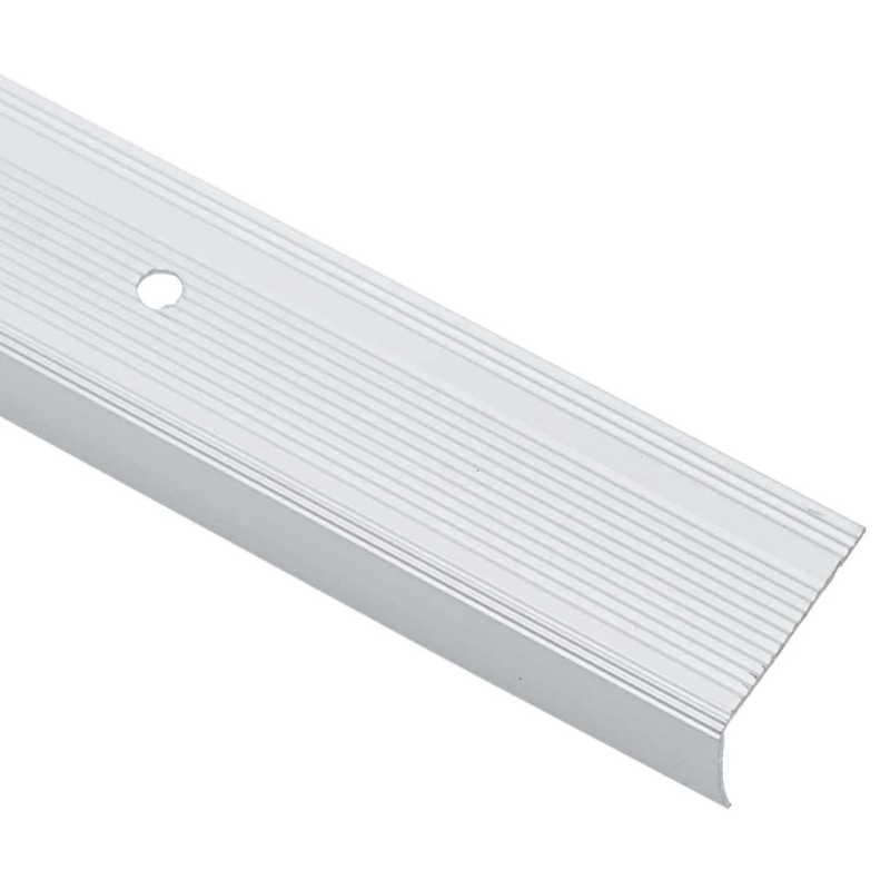 vidaXL Pakāpienu malu profili 30 pcs Sudraba 67 x 3.5 x 3 cm Alumīnijs