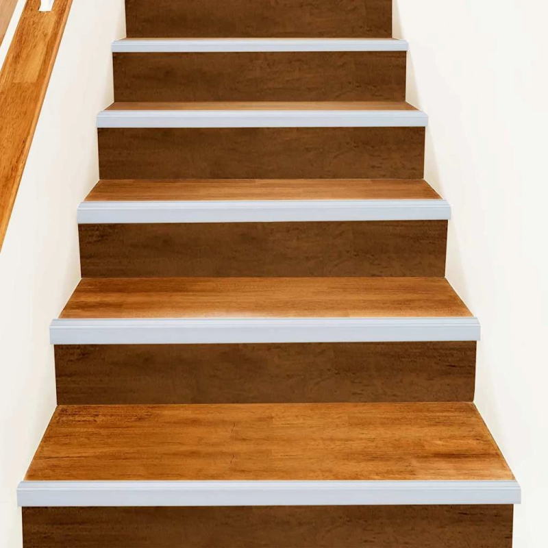 vidaXL Pakāpienu malu profili 30 pcs Sudraba 67 x 3.5 x 3 cm Alumīnijs