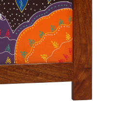 vidaXL Istabas dalītājs Medus brūns 105 x 1,5 x 160 cm