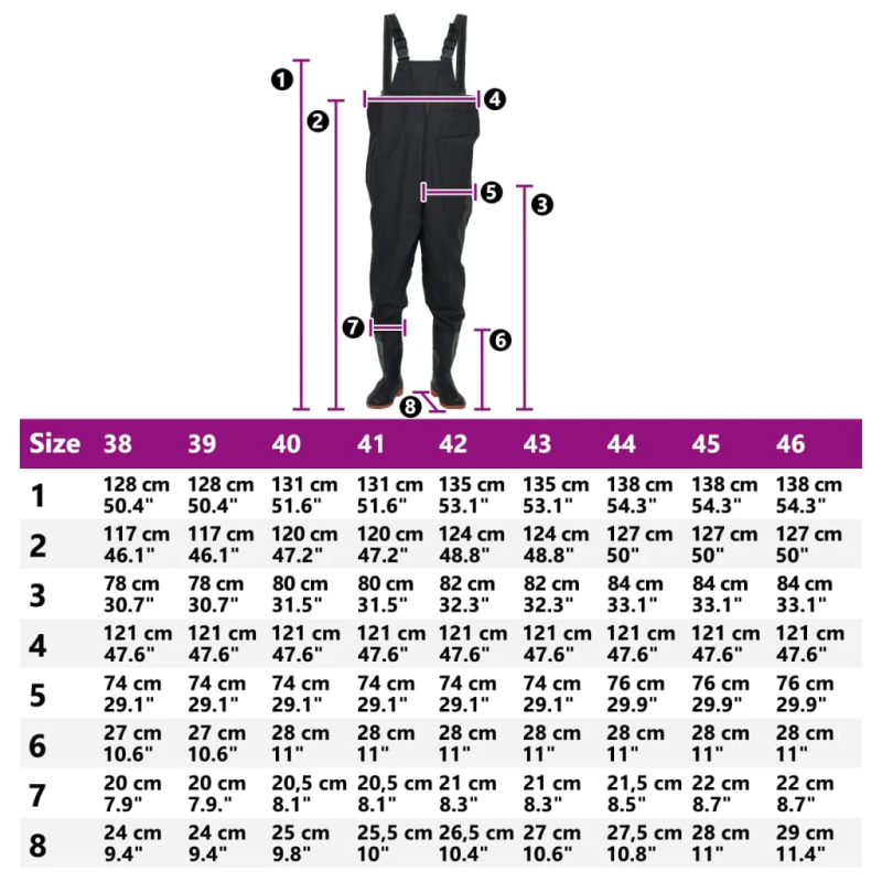 vidaXL bridējputni ar zābakiem, melni 38. izmērs