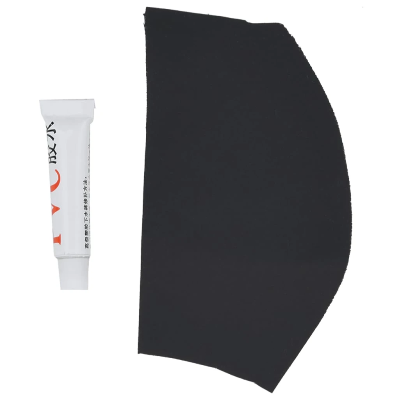 vidaXL bridējputni ar zābakiem, melni 44. izmērs