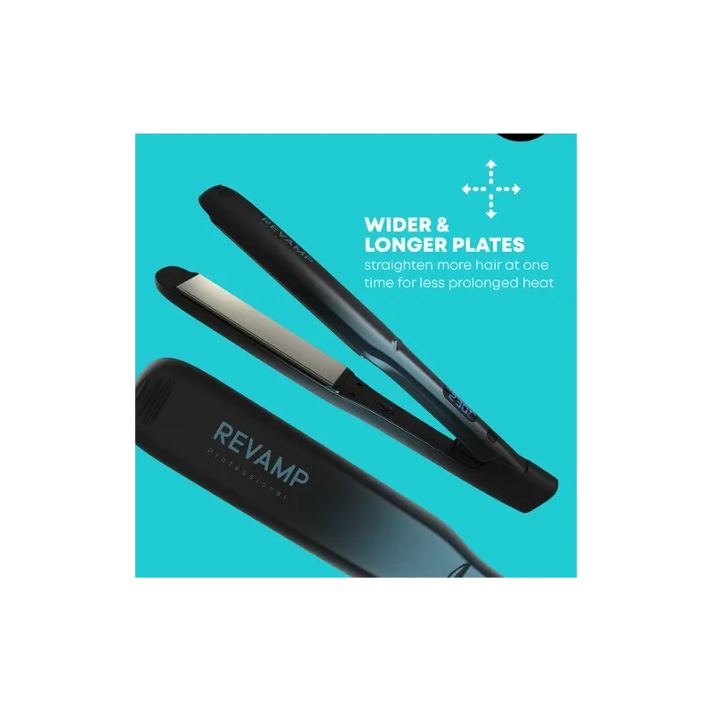 Revamp ST-2000-EU Progloss Wide Ultra X Shine Hair Straightener