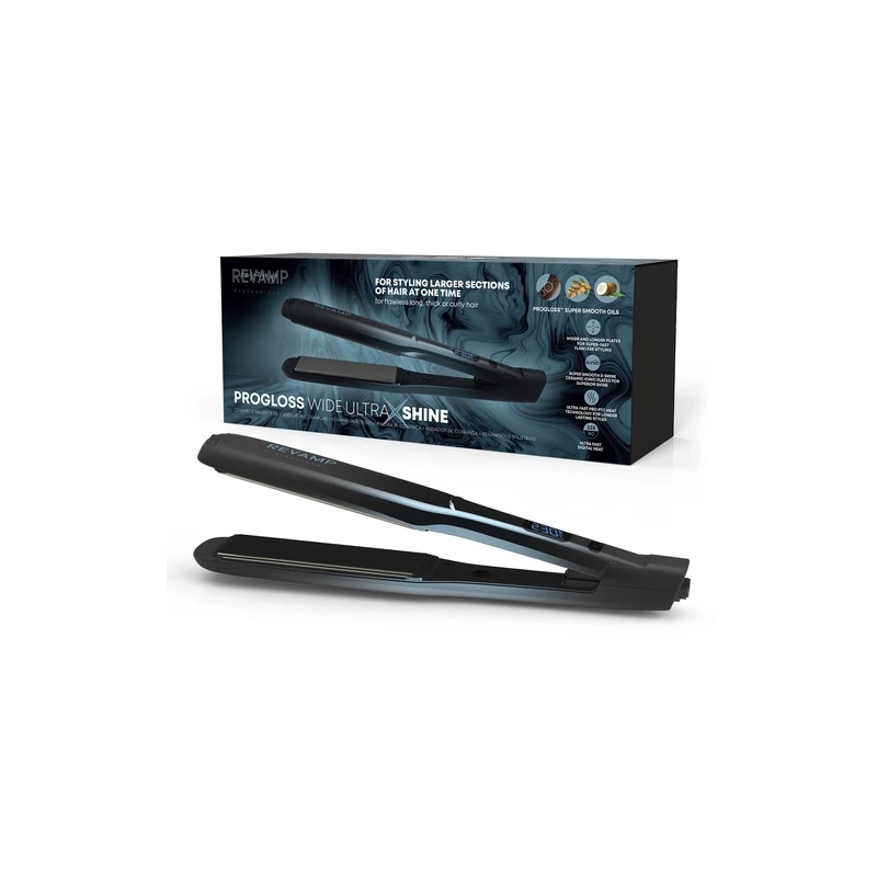 Revamp ST-2000-EU Progloss Wide Ultra X Shine Hair Straightener