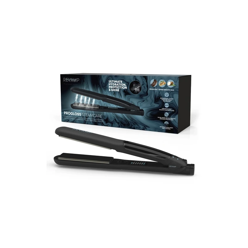 Revamp ST-1600-EU Progloss Steamcare Ceramic Hair Straightener