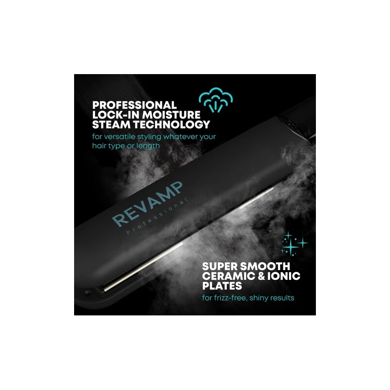 Revamp ST-1600-EU Progloss Steamcare Ceramic Hair Straightener