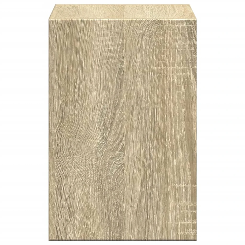 vidaXL monitora statīvs ar galda organizatoru, ozola, konstruēts koks