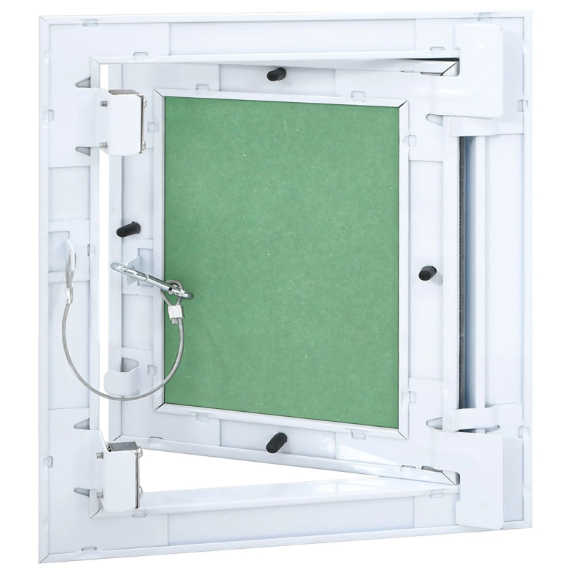 vidaXL Pieejas panelis Zaļa un sudraba 30 x 30 cm