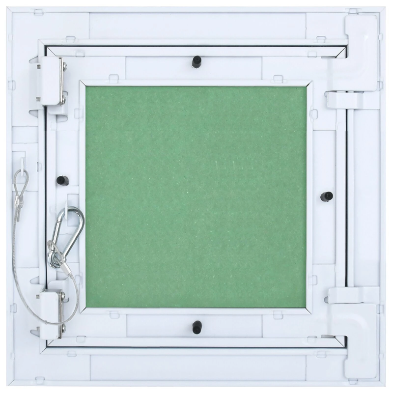 vidaXL Pieejas panelis Zaļa un sudraba 30 x 30 cm