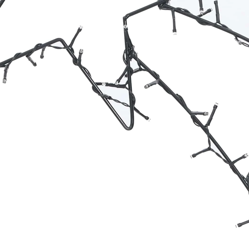 vidaXL Ziemassvētku gaismas krītošās zvaigznes siluets 115 LEDs