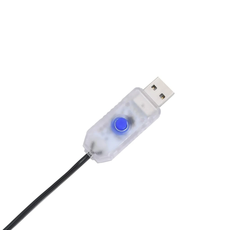 vidaXL Ziemassvētku lampiņas krītošās zvaigznes siluets 80 LED