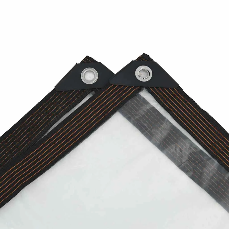 vidaXL Augu pārsegs ar cilpām 2x5 m Polietilēns