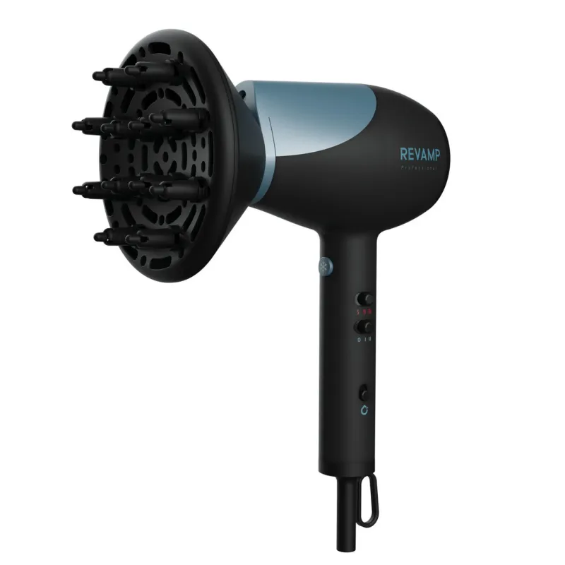 Revamp DR-6000-EU Progloss 6000 Hydro Shield X Shine Hair Dryer