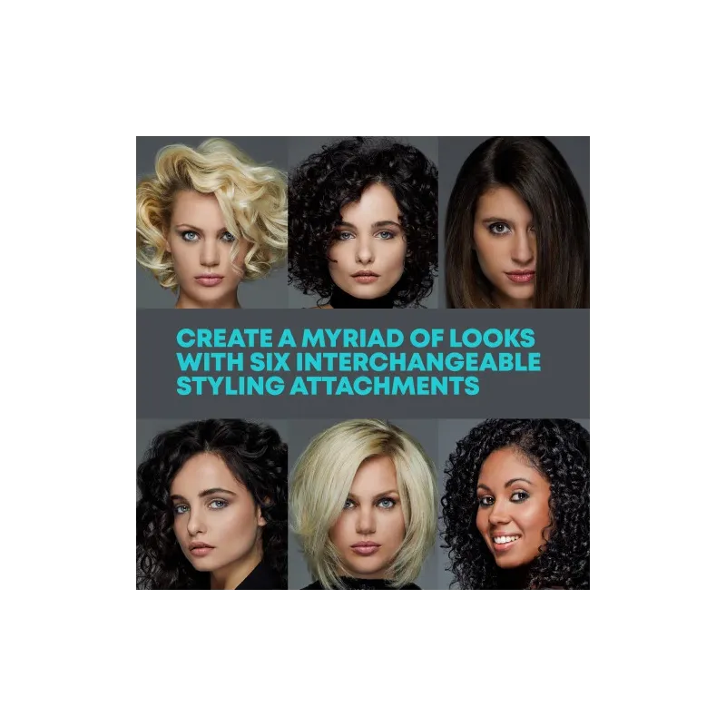 Revamp DR-1250X-EU Progloss Ionic Airstyle 6-in-1 Air Styler