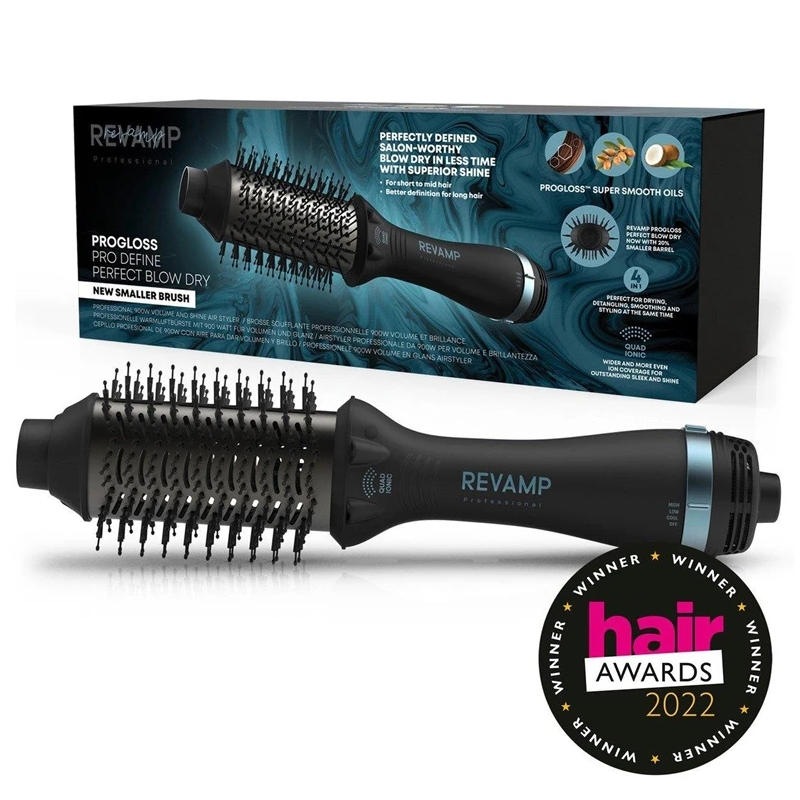 Revamp DR-1950AX-EU Progloss Pro Define Perfect Blow Dry Hot Air Brush