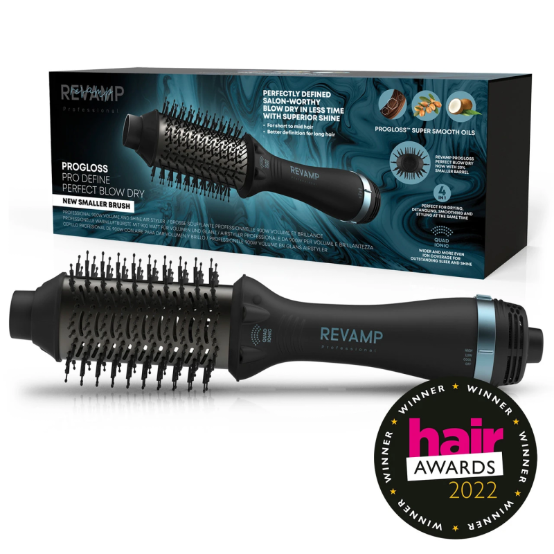 Revamp DR-1950AX-EU Progloss Pro Define Perfect Blow Dry Hot Air Brush