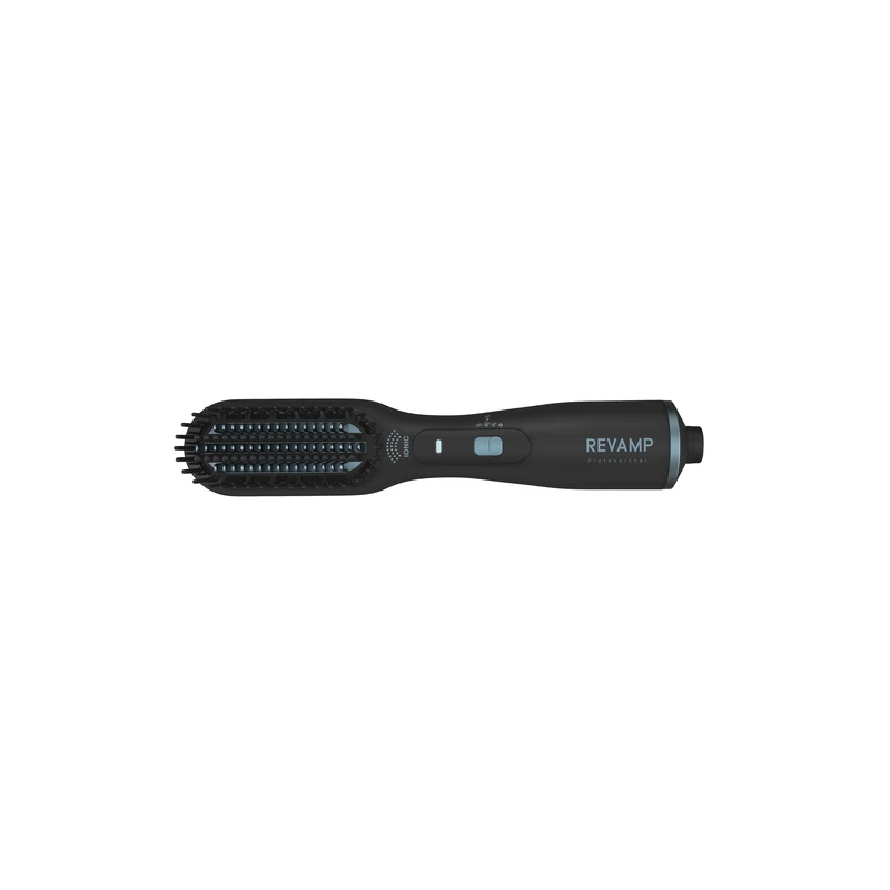 Revamp BR-2500X-EU Deepform Ceramic Straightening Hot Brush Black