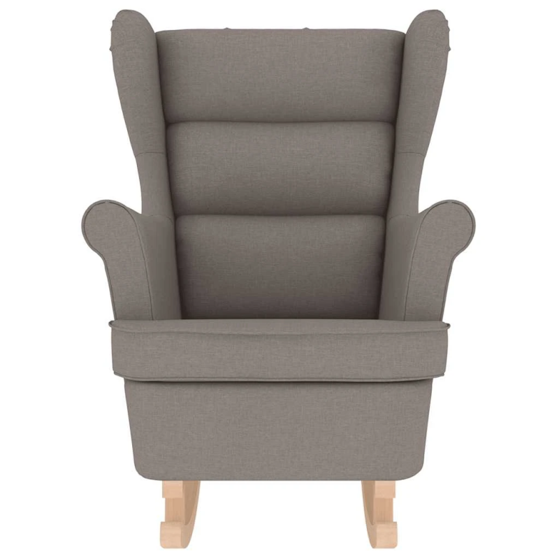 vidaXL Šūpuļkrēsls Taupe 74x90x102 cm Audums