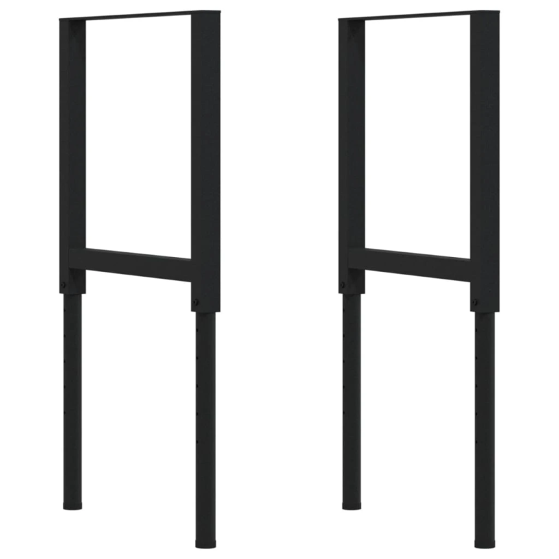 vidaXL darbagalds, 100x60x,71,5-98, cm, ozola masīvkoks, taisnstūra